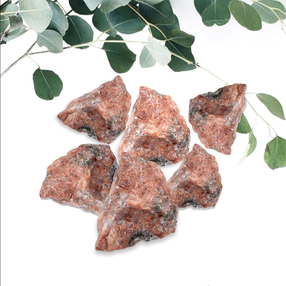 Tri-Color Calcite Crystal Stone Aka Strawberry Calcite